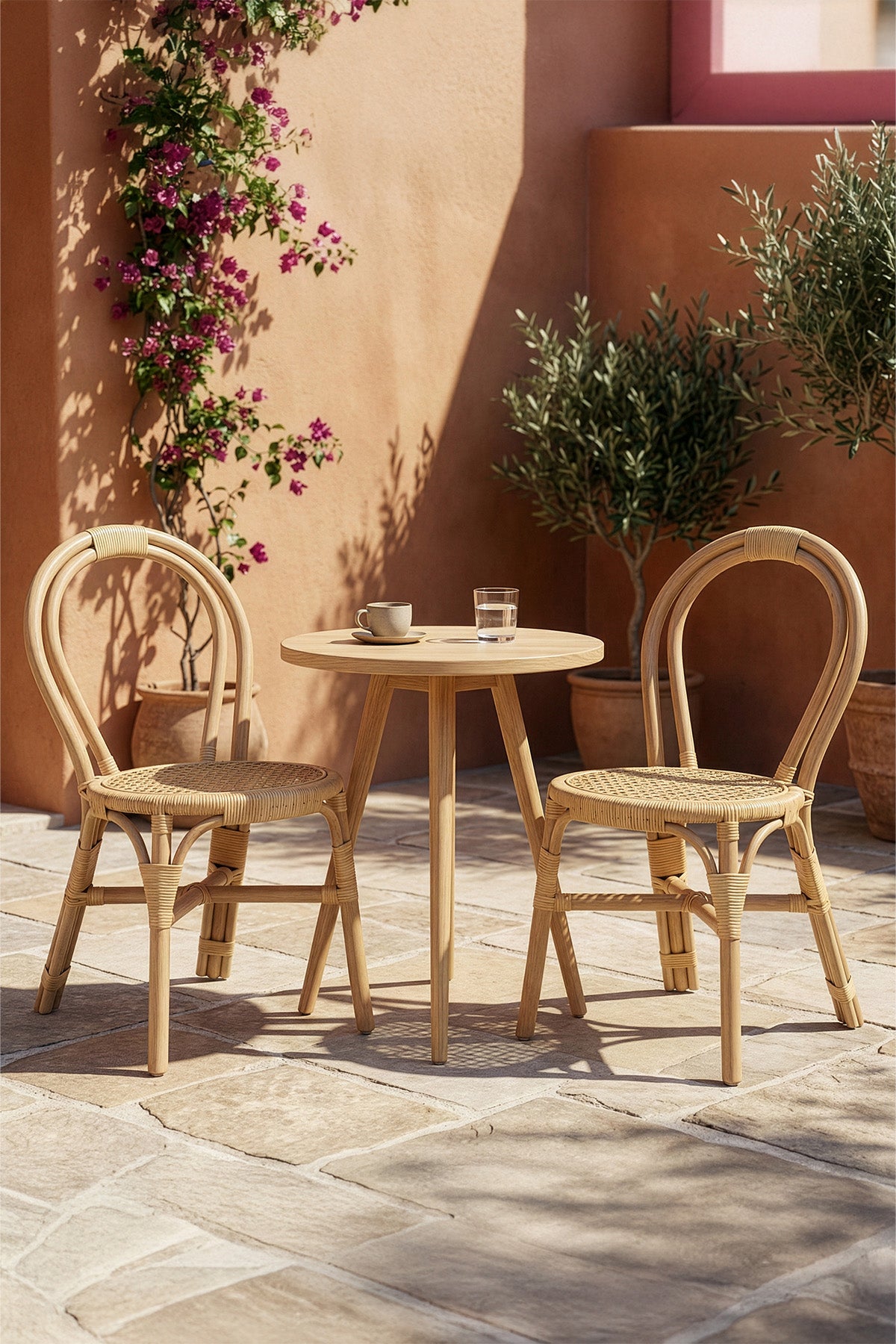 Savia Natural Rattan Sandalye 10110