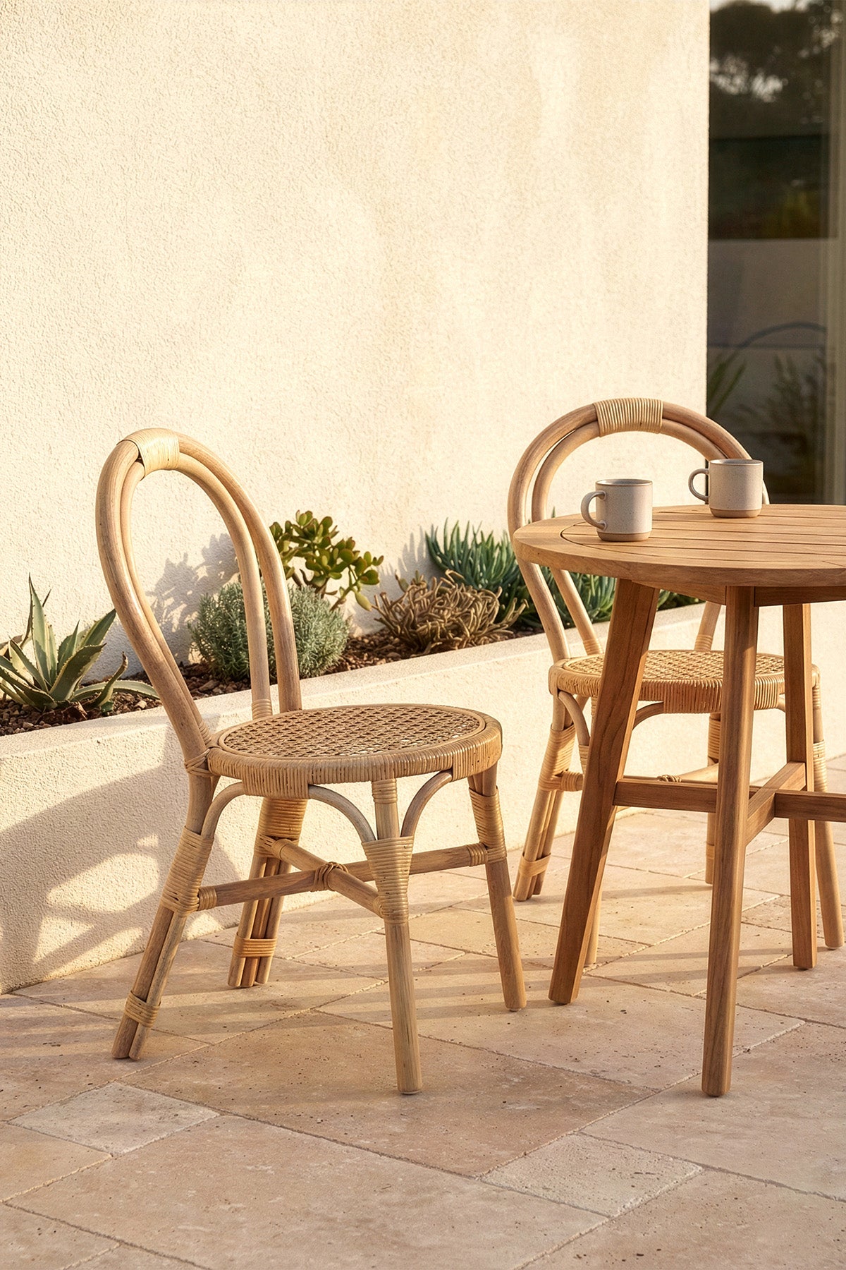 Savia Natural Rattan Sandalye 10110