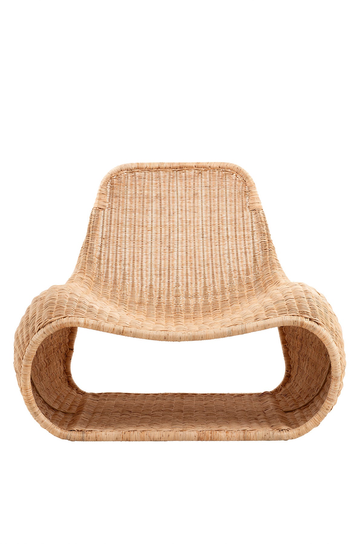 Savia Demir ve Rattan Örme Özel Form Berjer 10113