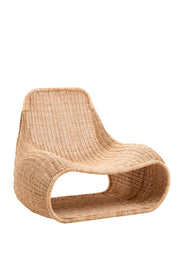 Savia Demir ve Rattan Örme Özel Form Berjer 10113