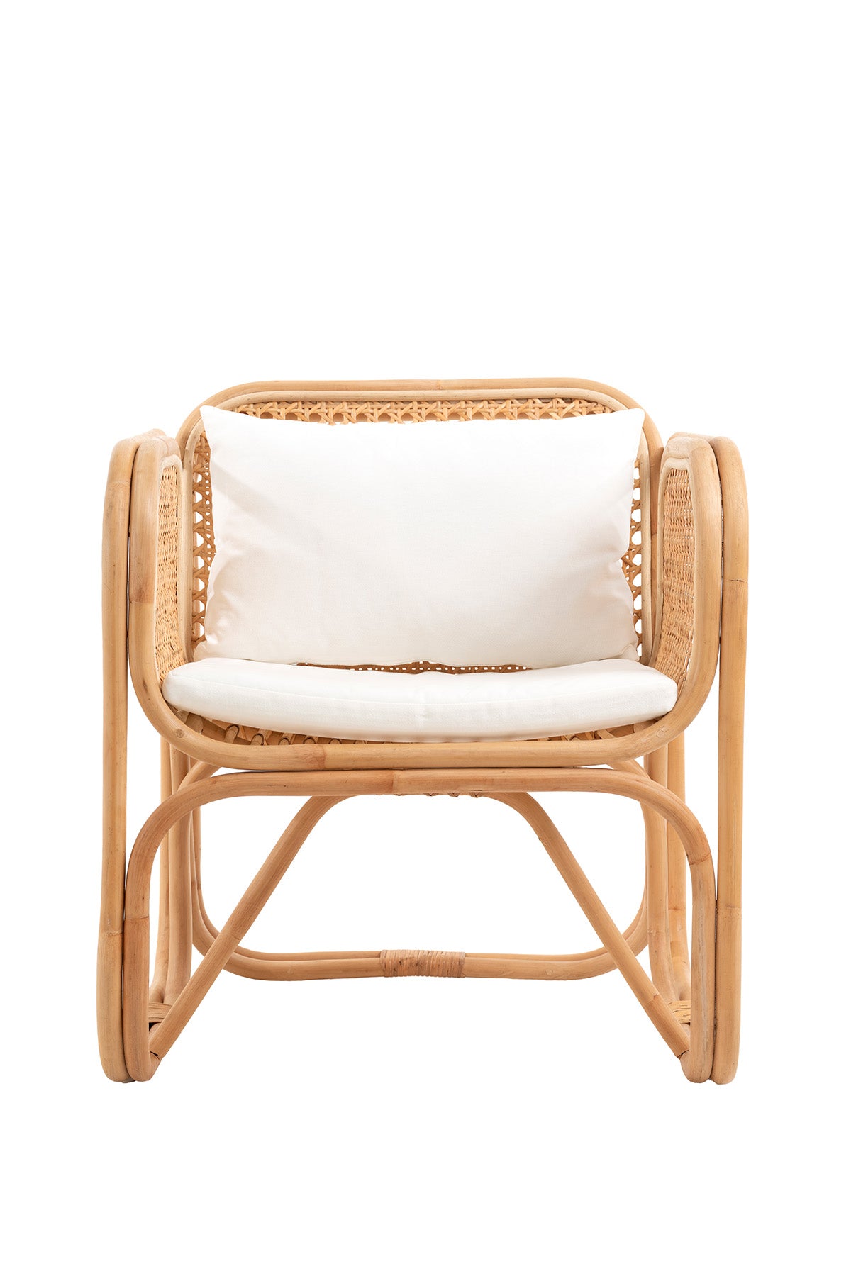 Savia Rattan Örme Minderli Berjer 10114