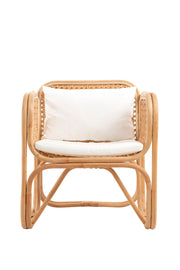 Savia Rattan Örme Minderli Berjer 10114