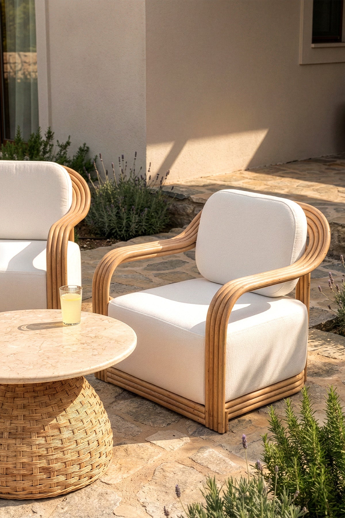 Savia Rattan Örme Özel Form Berjer 10115