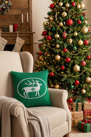 Destino Yeşil  Kırlent Kılıfı 45x45 2025