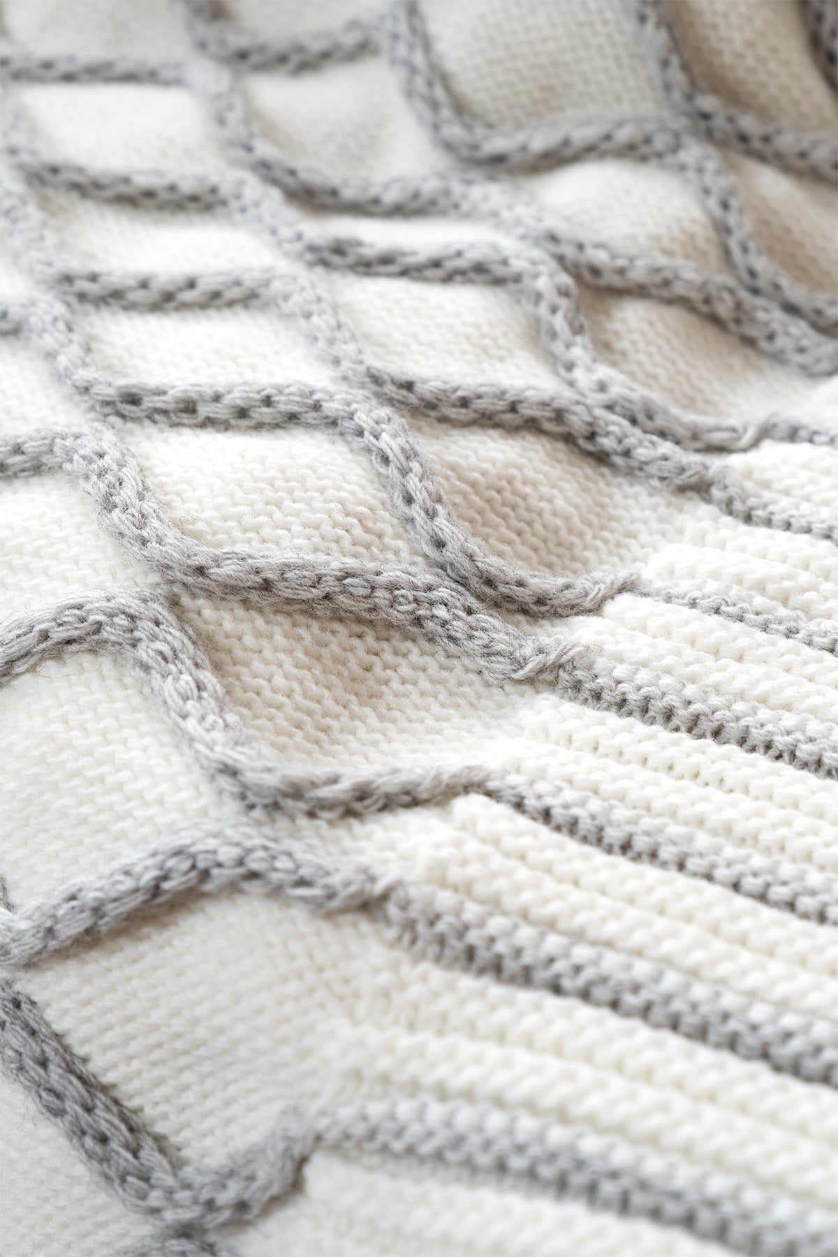 Loop Gri Akrilik Tv Battaniyesi 130x170 3731A