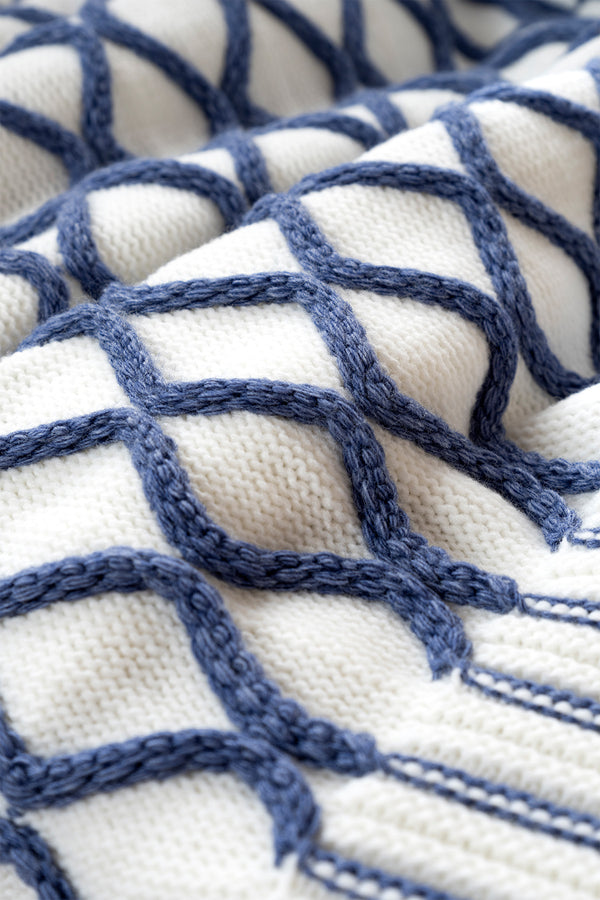 Loop İndigo Akrilik Tv Battaniyesi 130x170 3732A