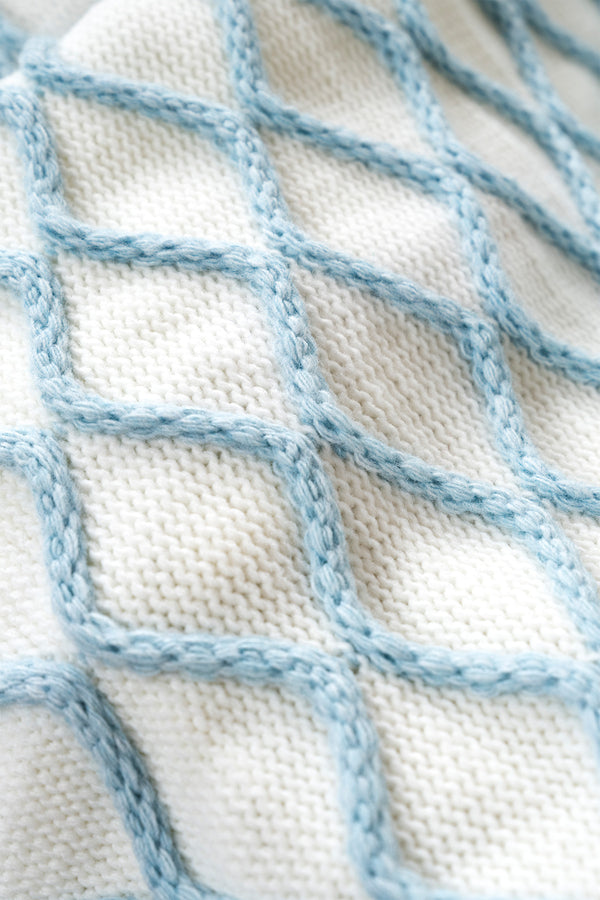 Loop Turkuaz Akrilik Tv Battaniyesi 130x170 3733A