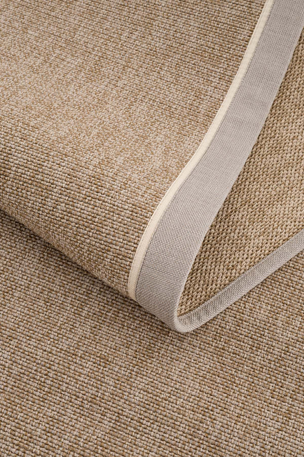 Calvin Klein Signature Bordure Bej Krem Halı B3622A