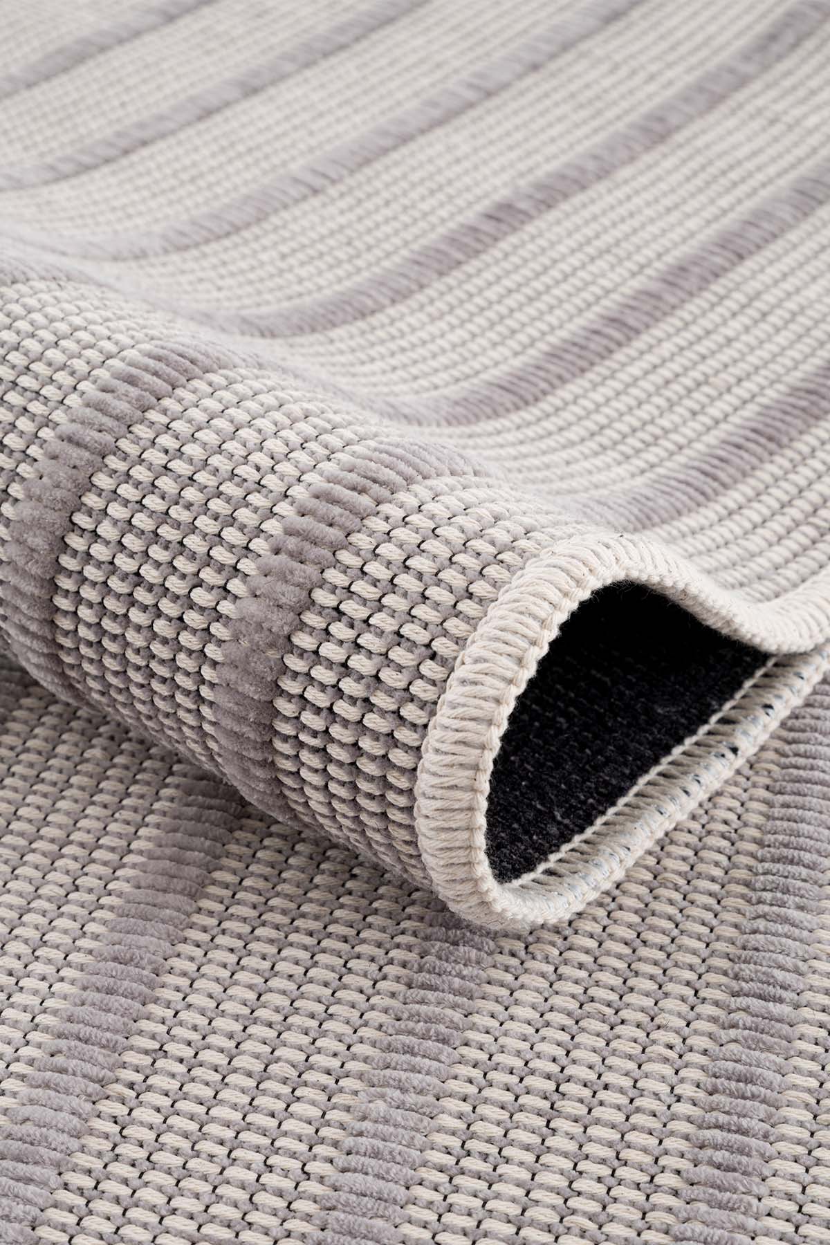 Calvin Klein Mono A2900C Krem Gri Halı