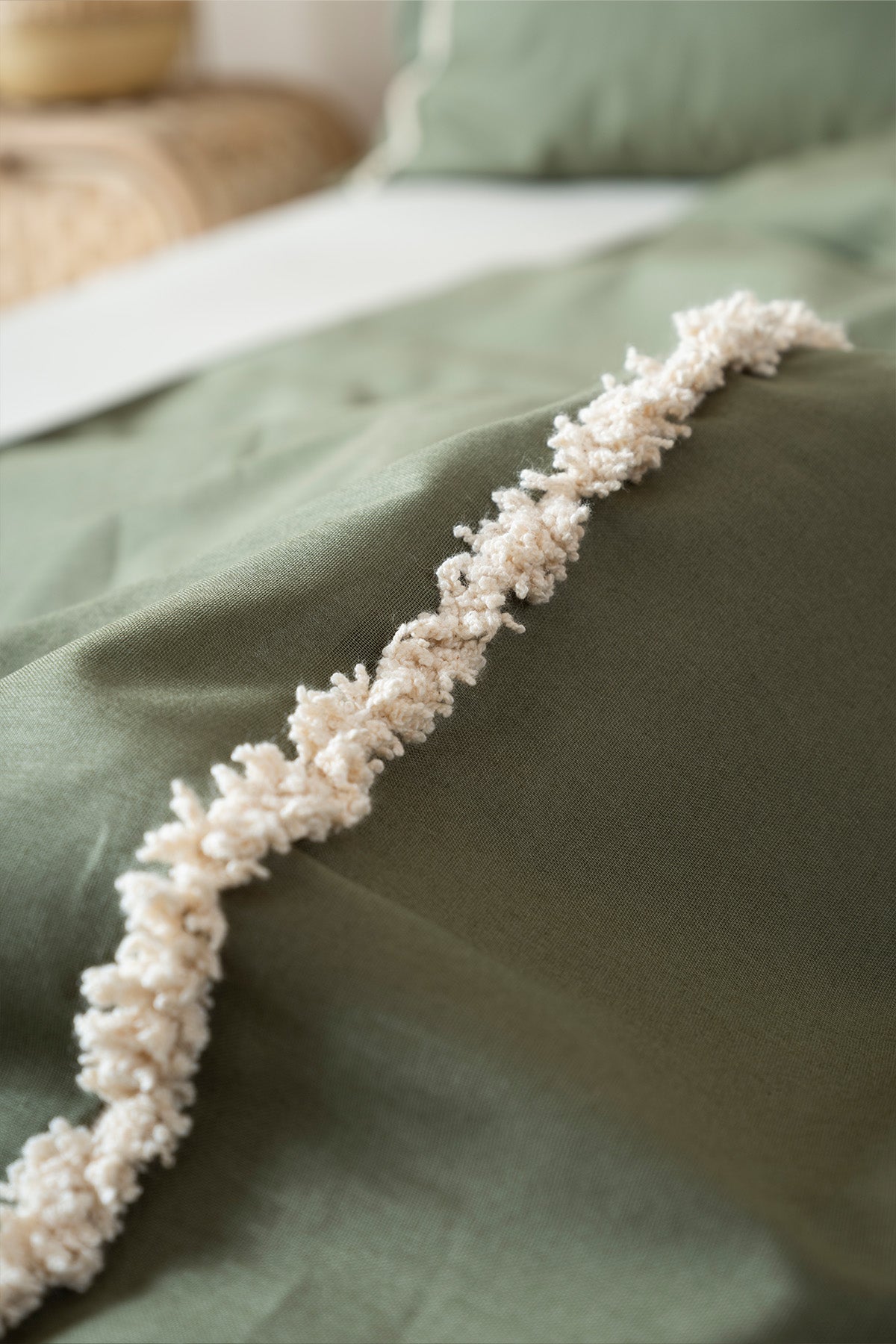 Boho Yeşil Çift Kişilik Nevresim Takımı 200 x 220 7030A