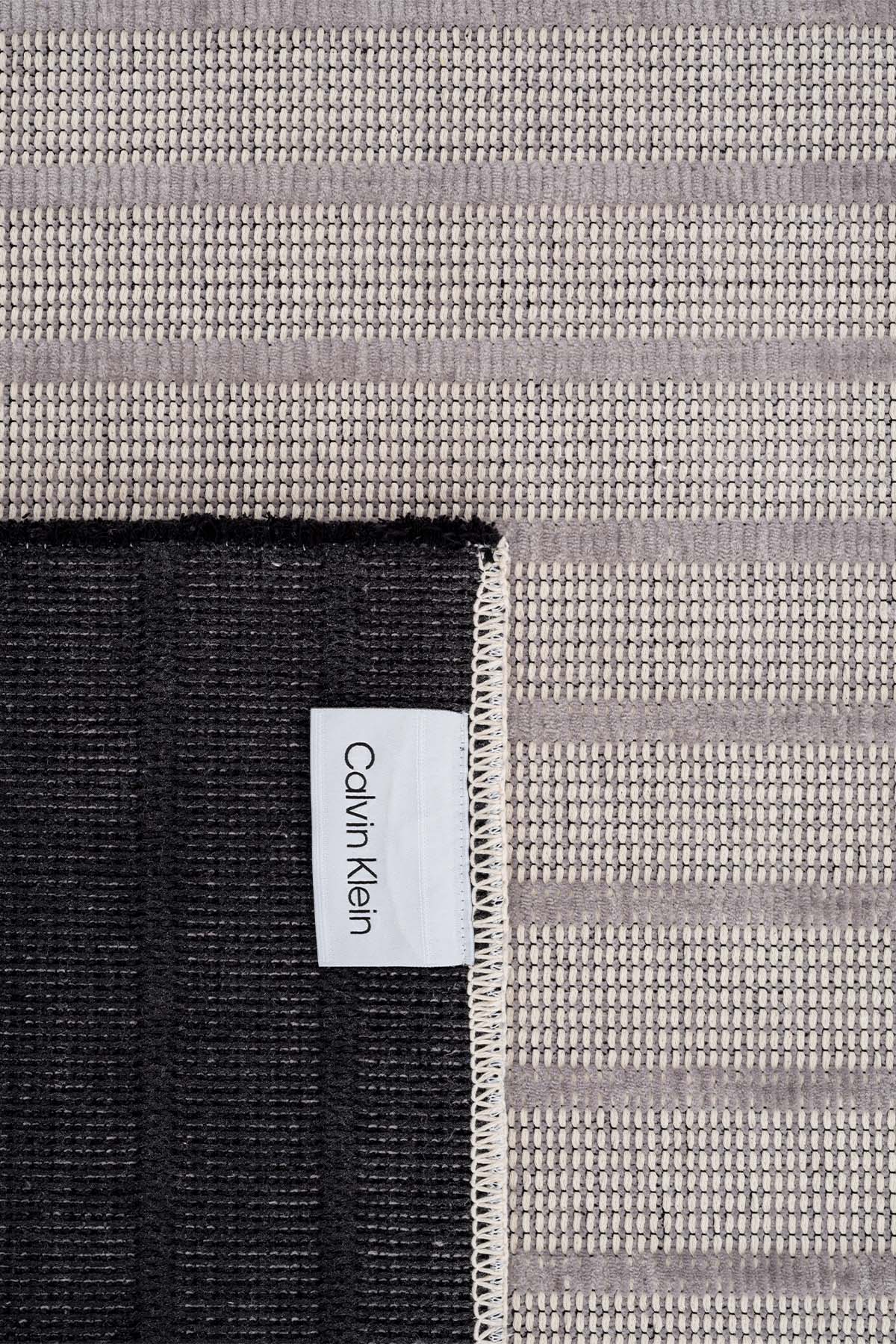 Calvin Klein Mono A2900C Krem Gri Halı