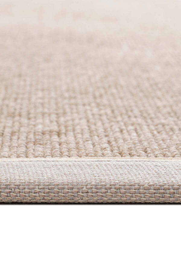 Calvin Klein Signature Bordure Bej Krem Halı B3622A