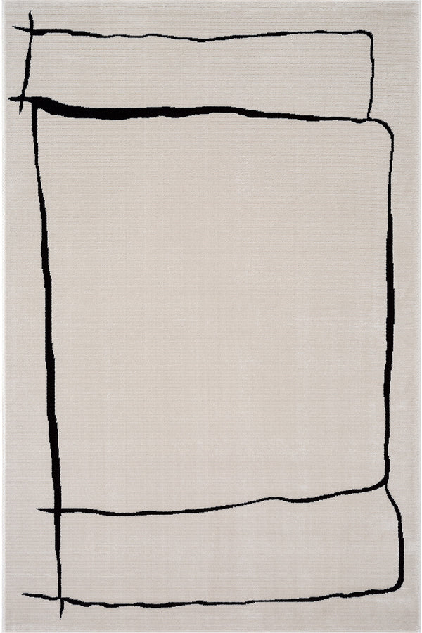 Calvin Klein Dark Pulse Krem Siyah Halı A2374G