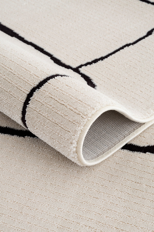 Calvin Klein Dark Pulse Krem Siyah Halı A2374G