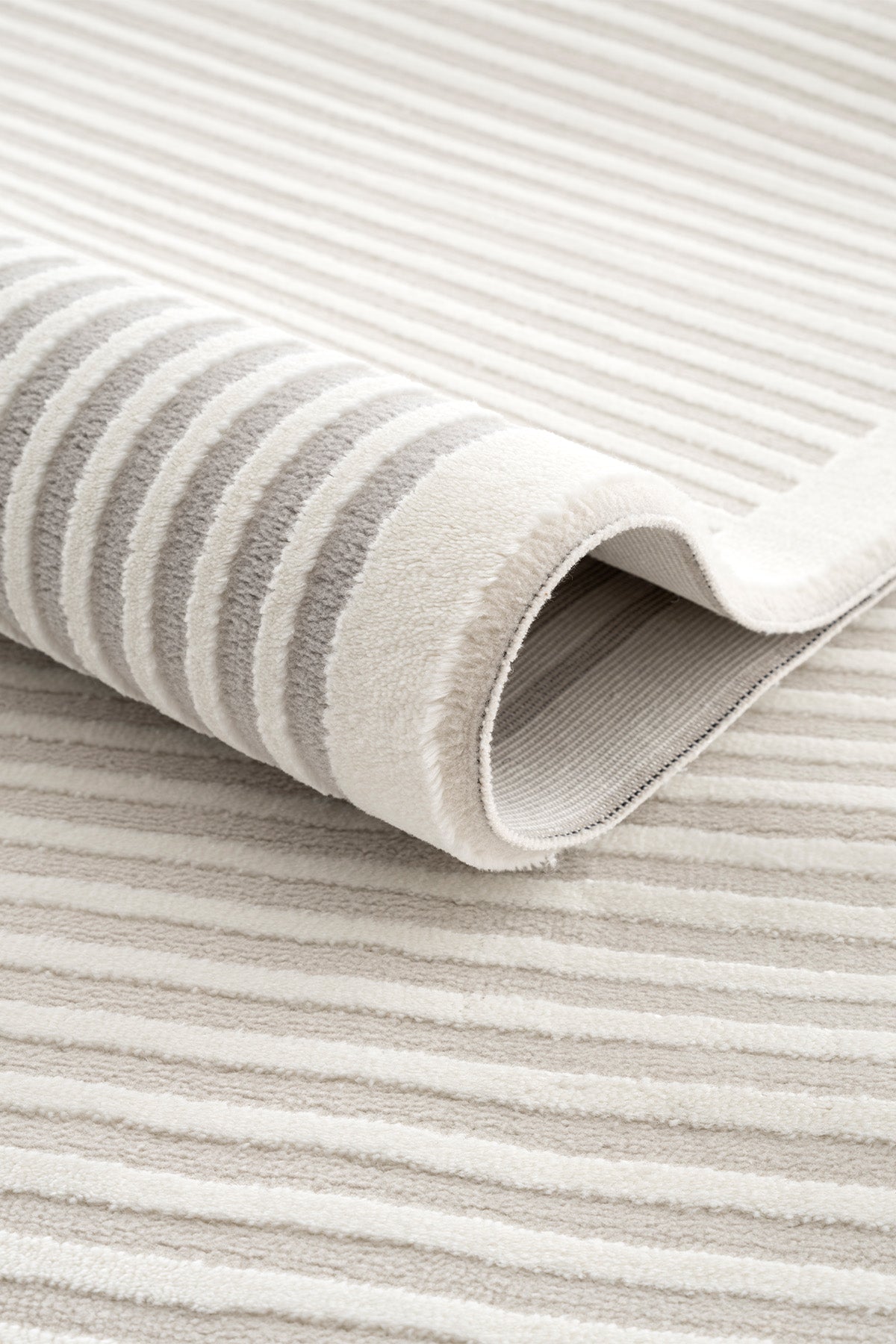 Farahan Krem Mavi Geometrik Tozumaz Salon Koridor Balkon Teras Bahçe Oturma Odası Halısı A0859A