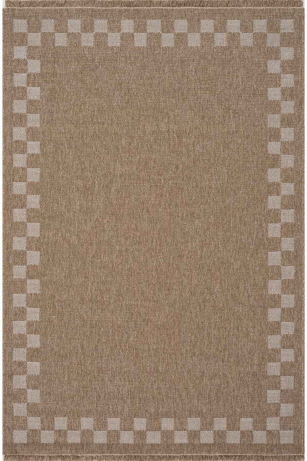 Fibra Natural Krem Doğal Dokulu Halı A0705A