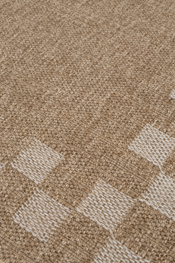 Fibra Natural Krem Doğal Dokulu Halı A0705A