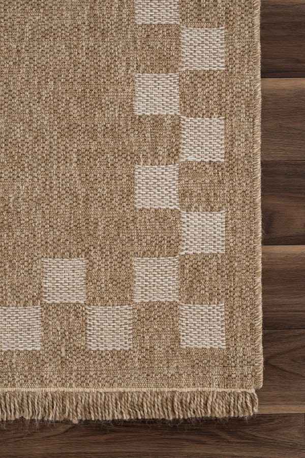 Fibra Natural Krem Doğal Dokulu Halı A0705A