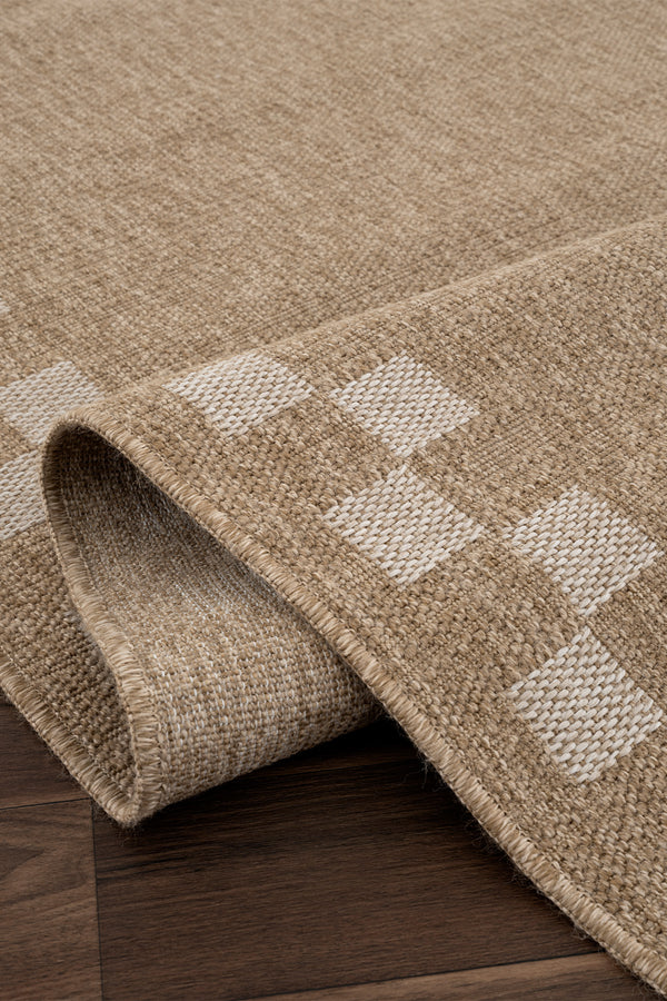 Fibra Natural Krem Doğal Dokulu Halı A0705A
