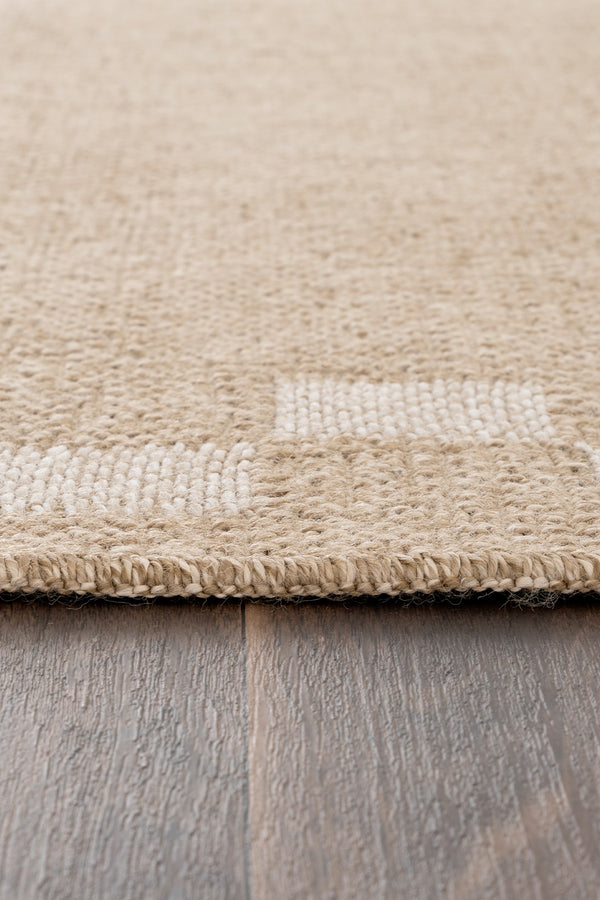 Fibra Natural Krem Doğal Dokulu Halı A0705A