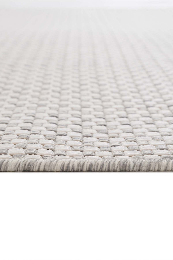 Fresco Ekru Antrasit Yıkanabilir Halı 20521A