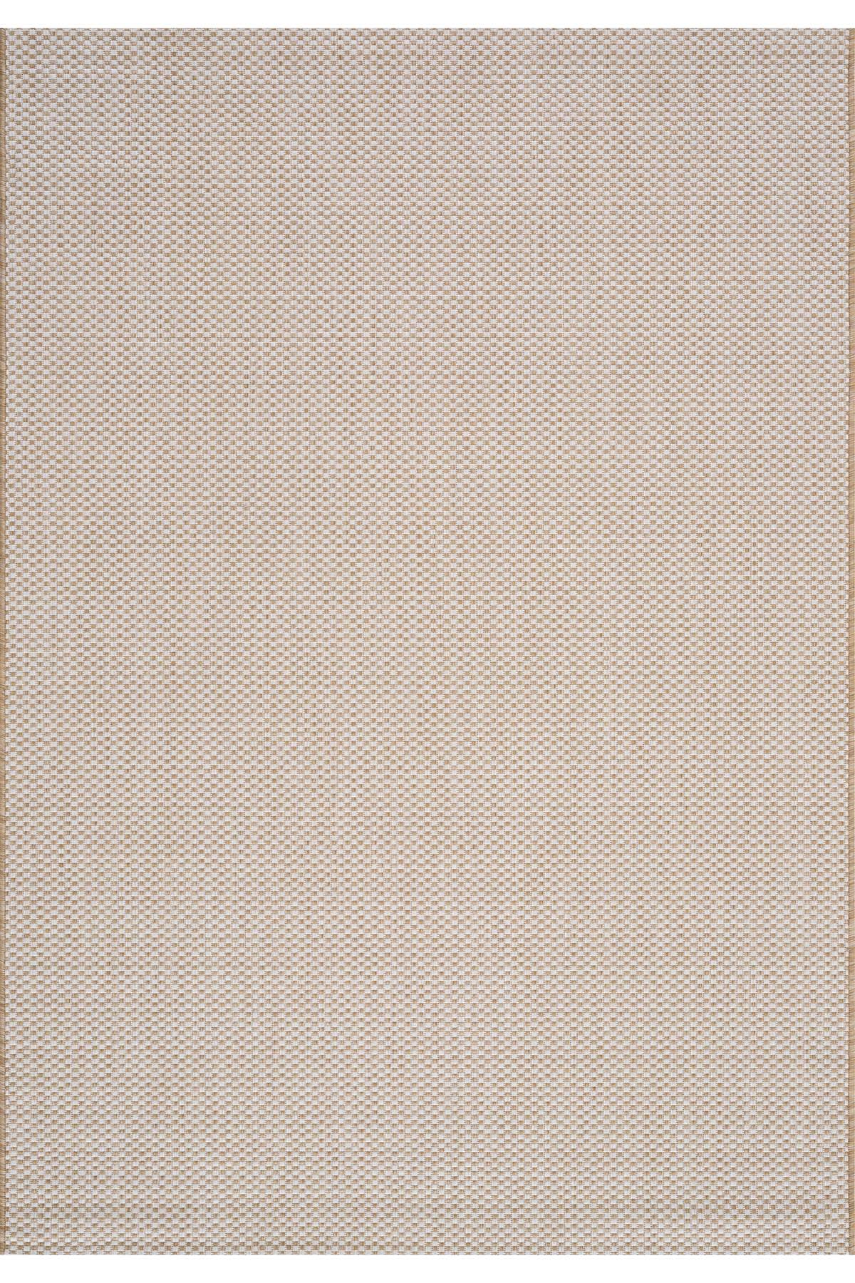 Fresco Ekru Natural İskandinav Jüt Yıkanabilir Halı Kilim Balkon Teras Salon Koridor Halısı 20521B