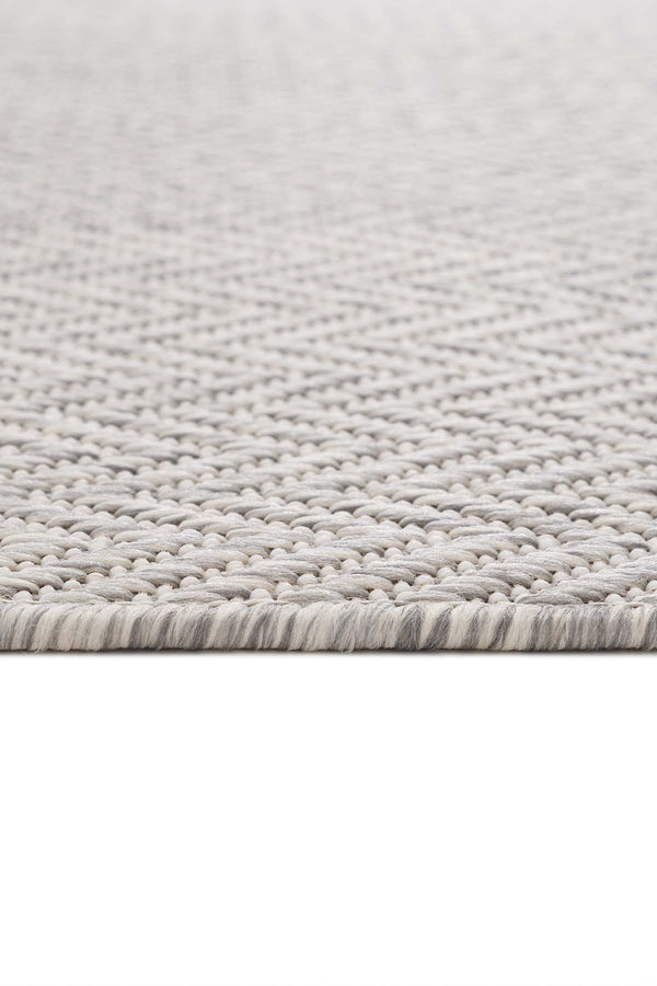 Fresco Antrasit Ekru Yıkanabilir Halı 20522A