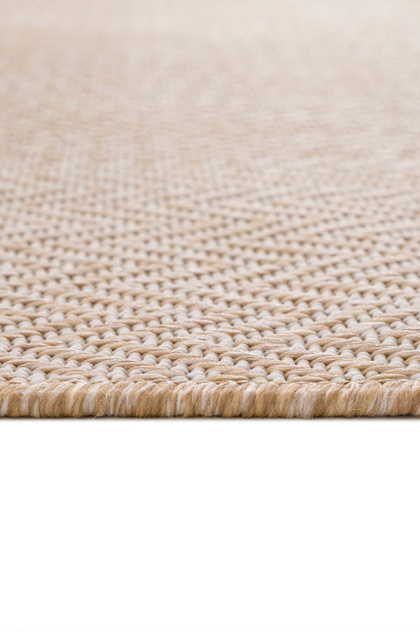 Fresco Ekru Natural Yıkanabilir Halı 20522A