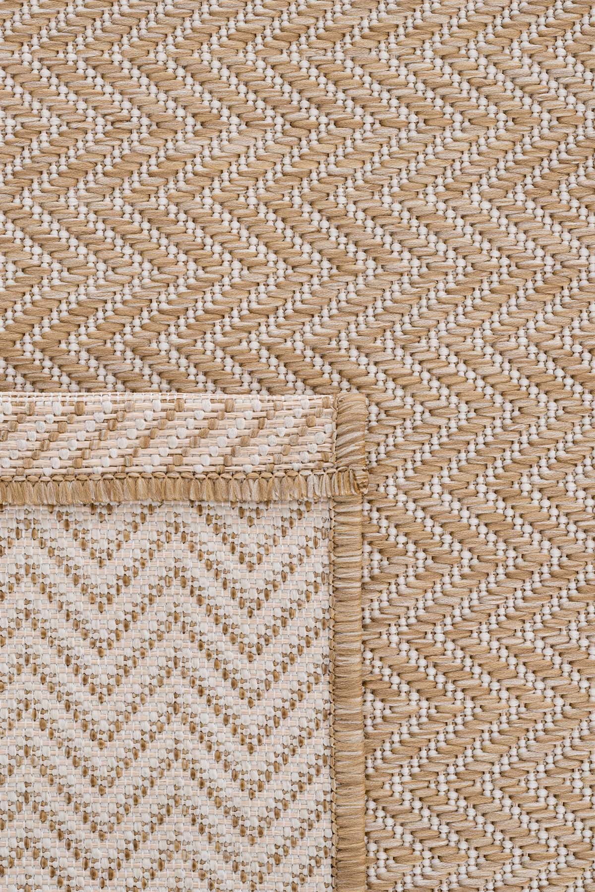Fresco Ekru Natural İskandinav Jüt Yıkanabilir Halı Kilim Balkon Mutfak Salon Koridor Halısı 20522A