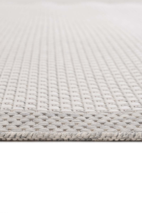 Fresco Antrasit Ekru Yıkanabilir Halı 23745A