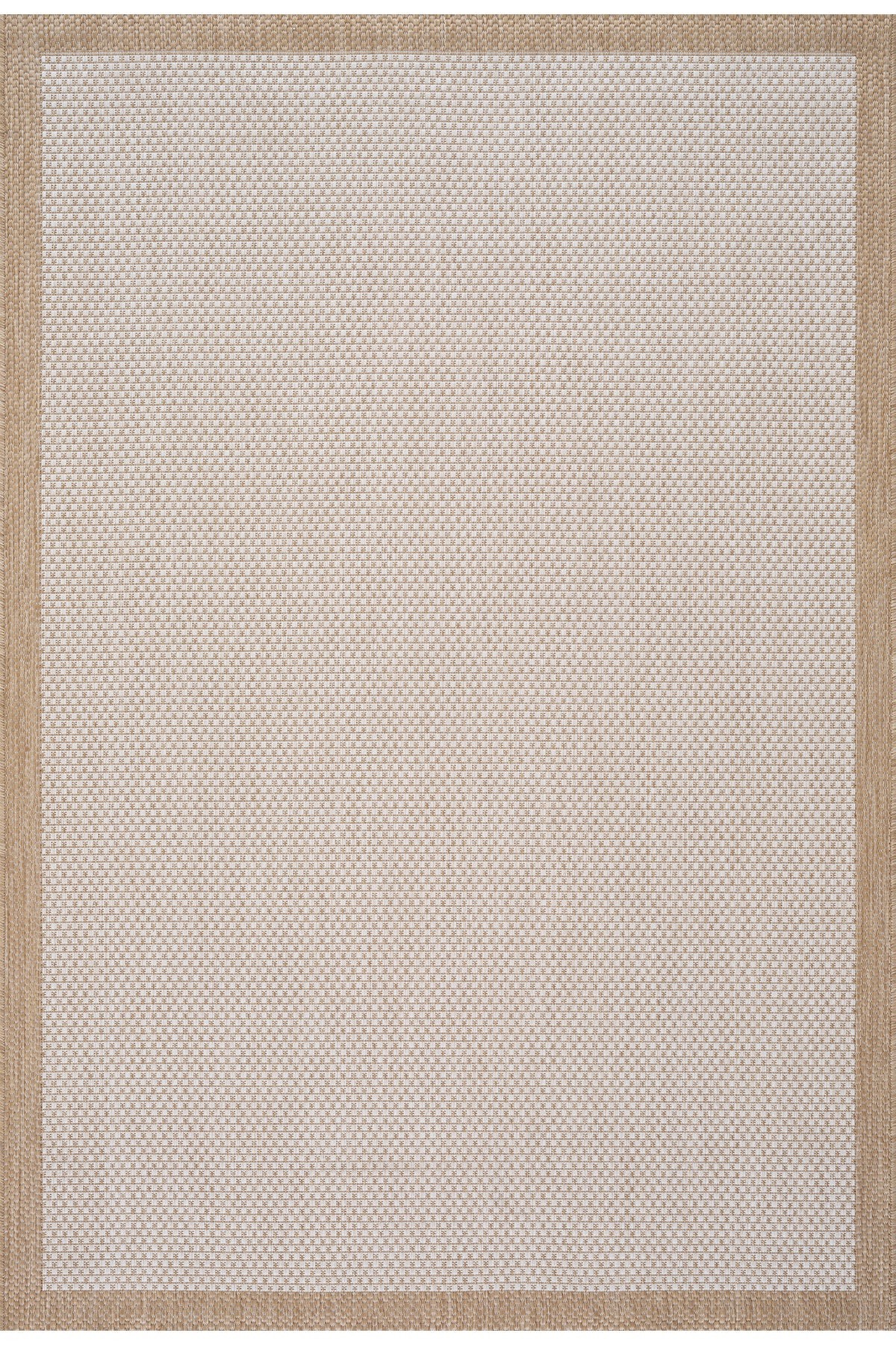 Fresco Ekru Natural Yıkanabilir Halı 23745A