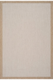 Fresco Ekru Natural Yıkanabilir Halı 23745A