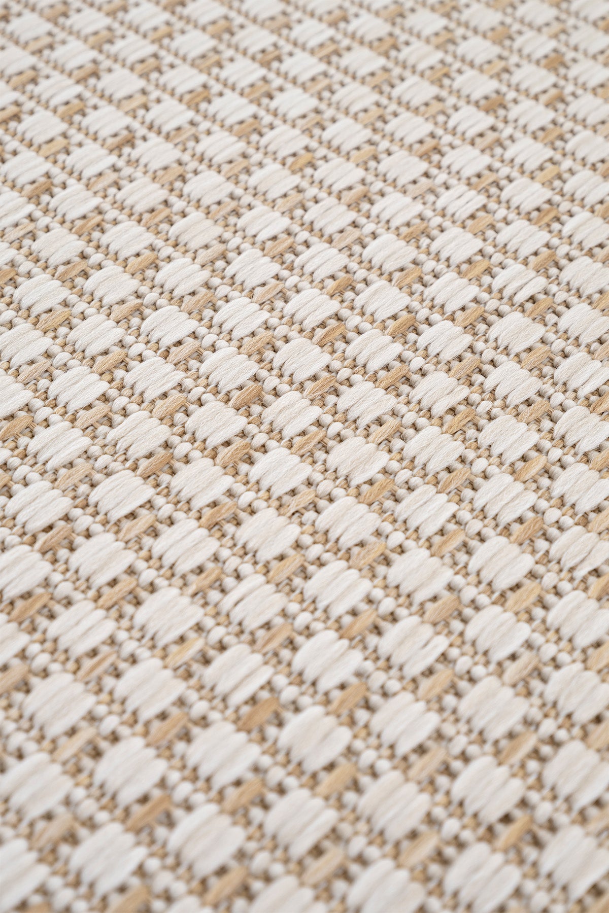 Fresco Ekru Natural Yıkanabilir Halı 23745A
