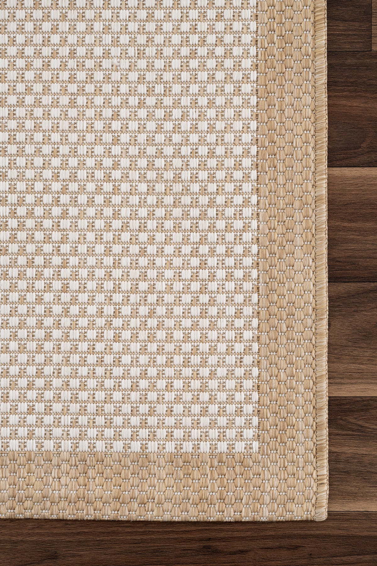 Fresco Ekru Natural Yıkanabilir Halı 23745A