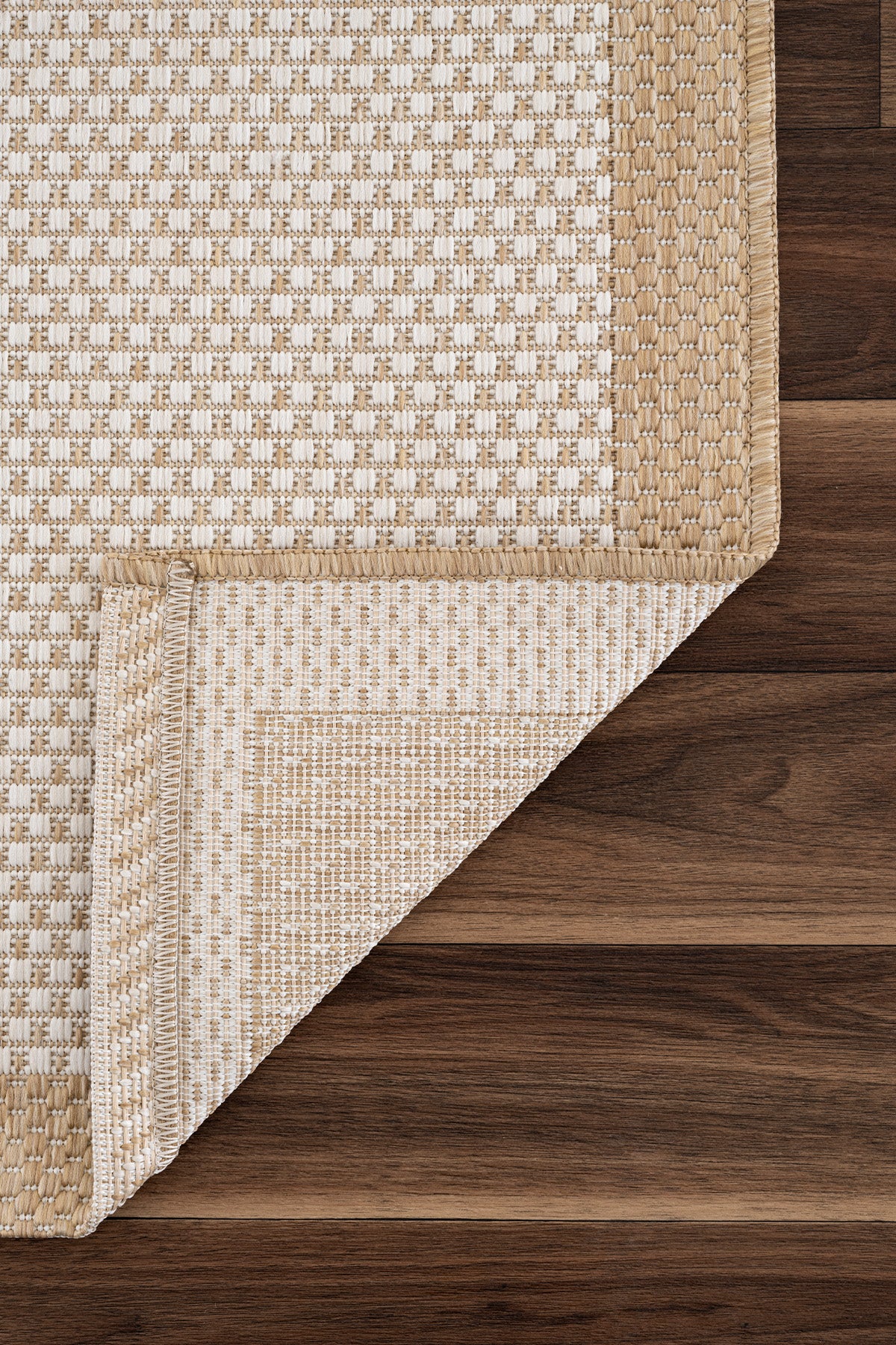 Fresco Ekru Natural Yıkanabilir Halı 23745A