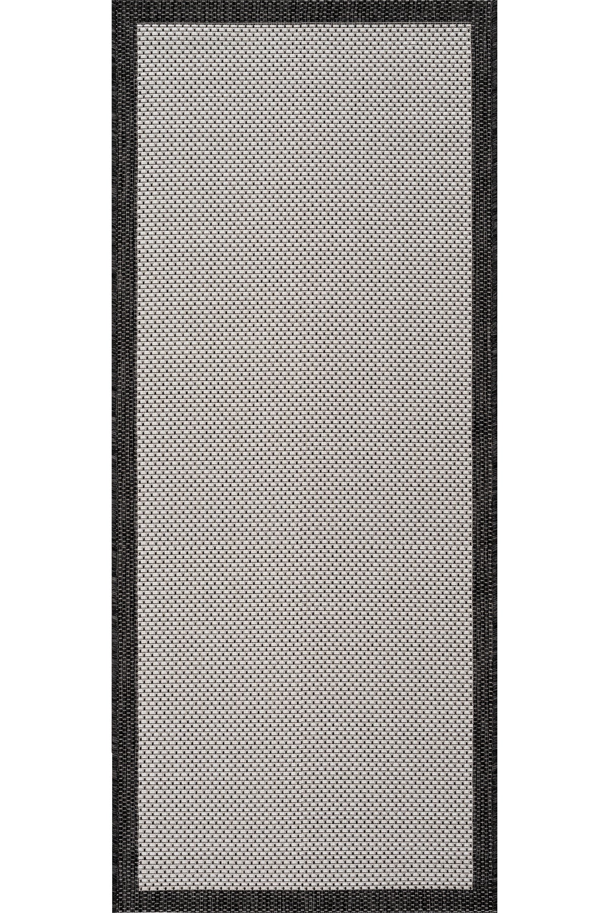 Fresco Ekru Siyah Sisal Yolluk 23745Y