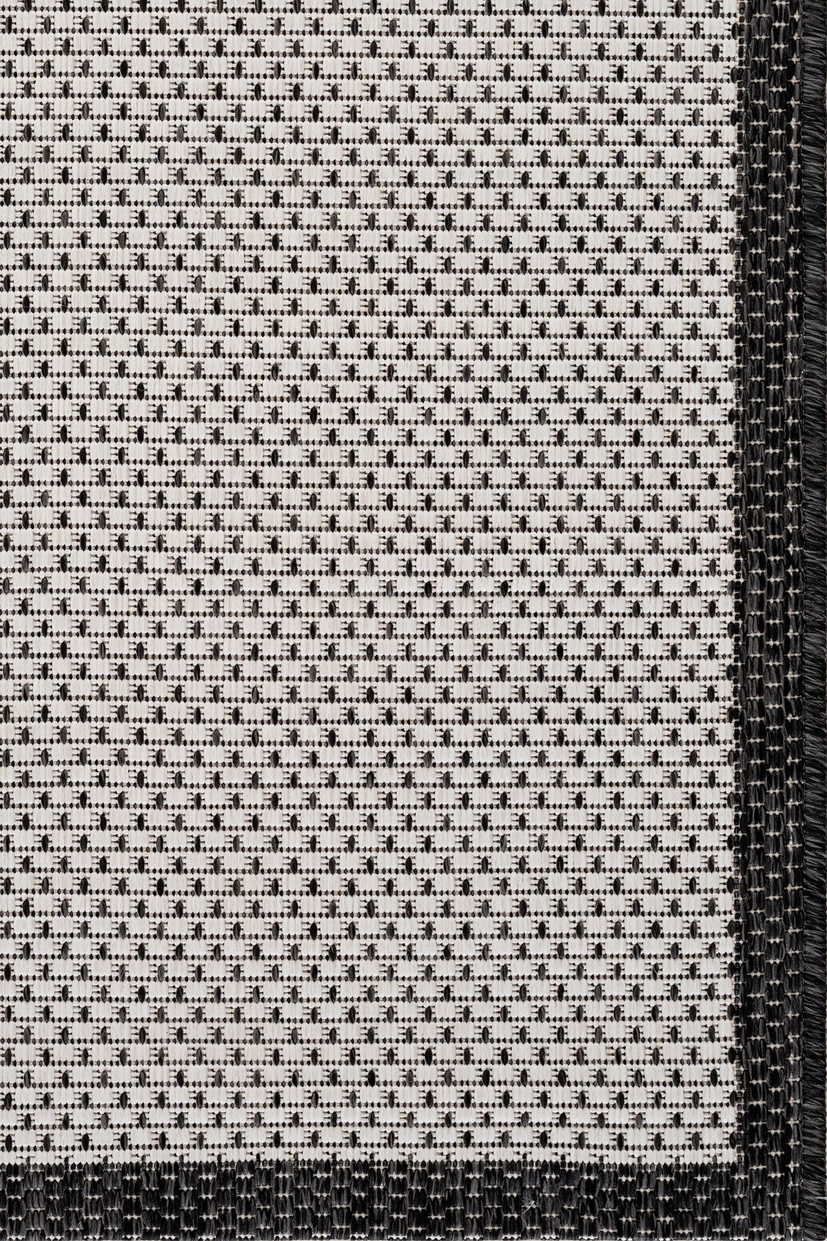 Fresco Ekru Siyah Sisal Paspas 23745P