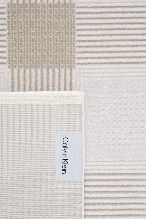 Calvin Klein Glow Krem Vizon Halı A3461B