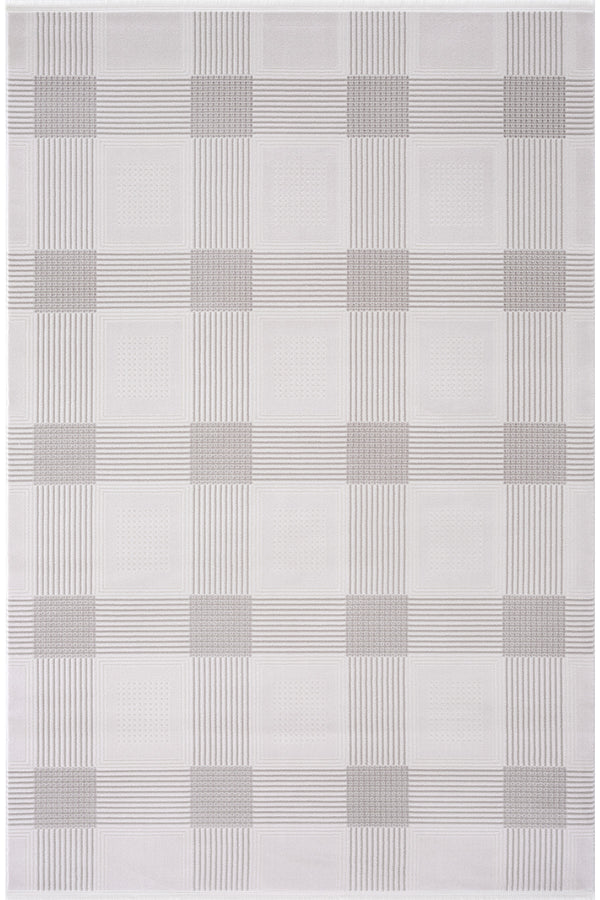 Calvin Klein Glow Krem Gri Halı A3461C