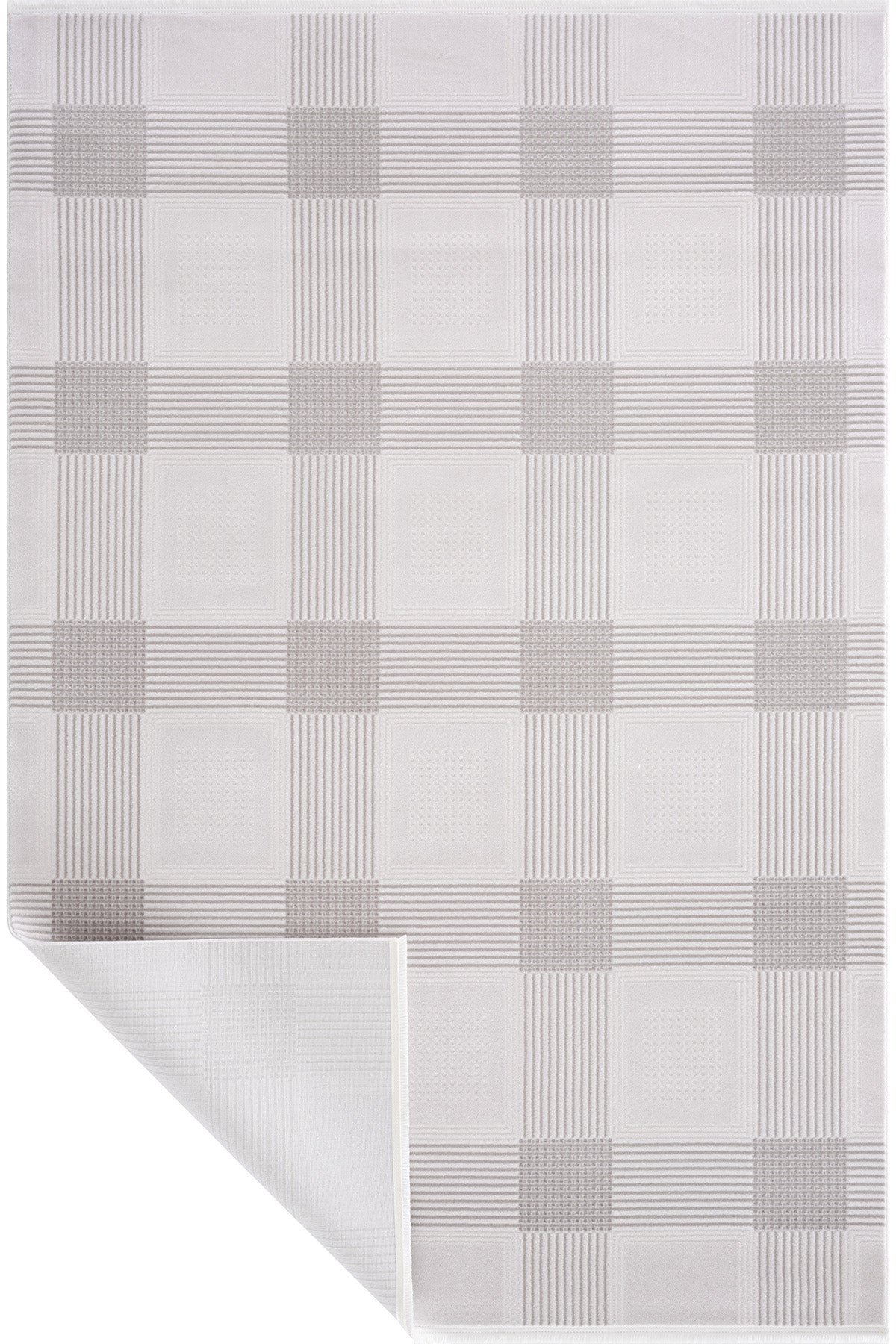 Calvin Klein Glow A3461C Krem Gri Halı