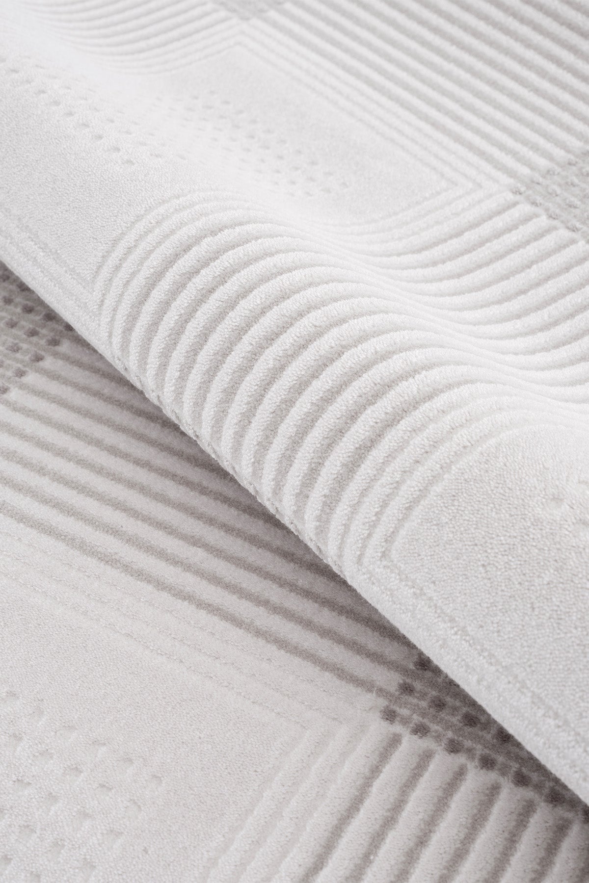 Calvin Klein Glow A3461C Krem Gri Halı