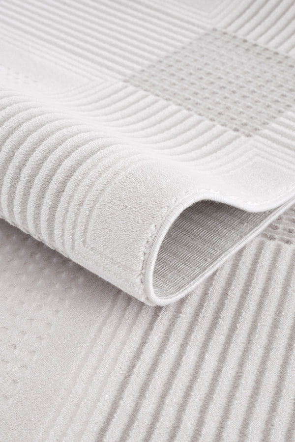 Calvin Klein Glow Krem Gri Halı A3461C