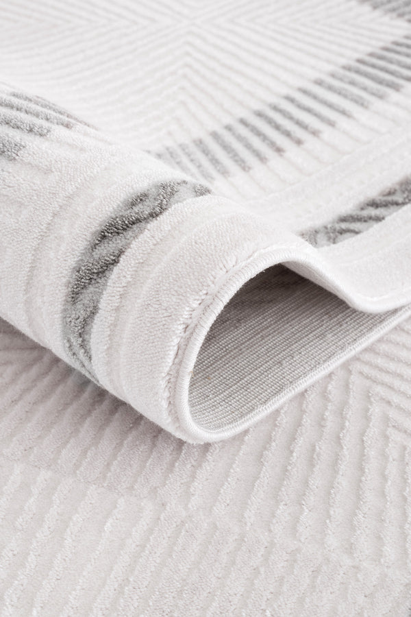 Calvin Klein Glow Krem Gri Halı A3468C