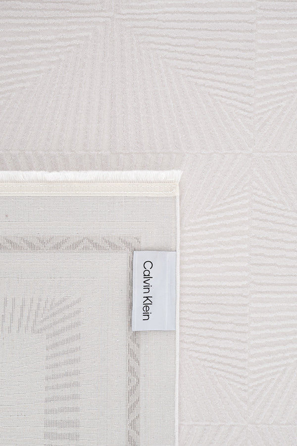 Calvin Klein Glow Krem Gri Halı A3468C