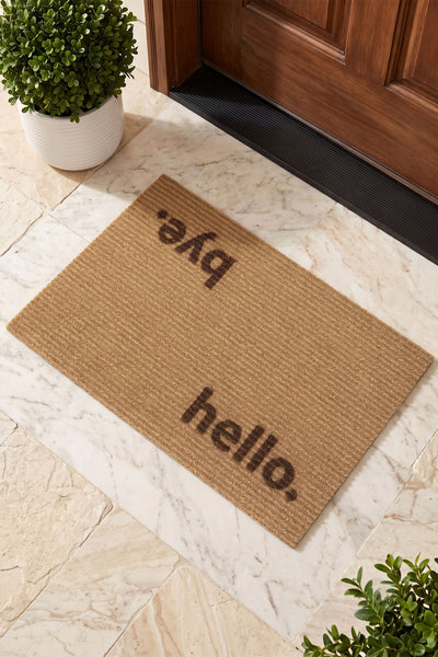 Coco Hello Bye Koko Paspas Dış Kapı Paspası Kıl Kapı Önü Paspası 40x60 3670