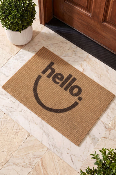 Coco Hello Koko Paspas Dış Kapı Paspası Kıl Kapı Önü Paspası 40x60 3671