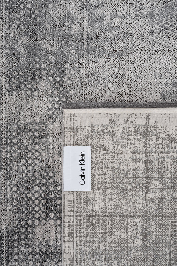 Calvin Klein Heaven Gri Siyah Halı A3533D