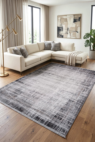 Calvin Klein Heaven  Gri Kiremit Halı A3536A