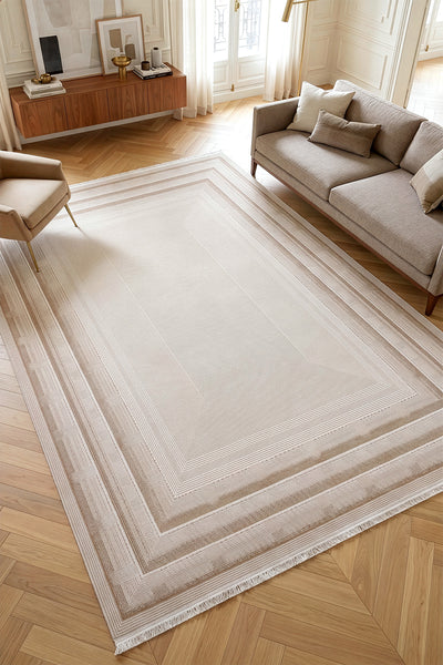 Koza Aris Vizon Modern Desenli Salon Halısı A6049C