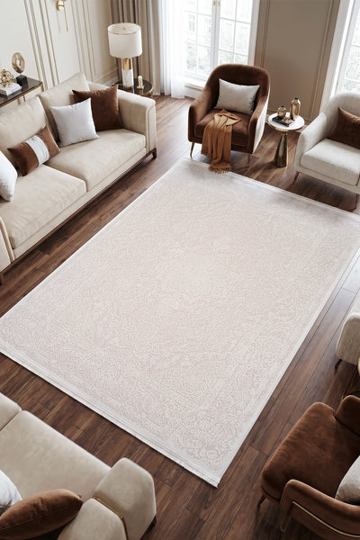 Koza Mirage Krem Salon Halısı A3781B